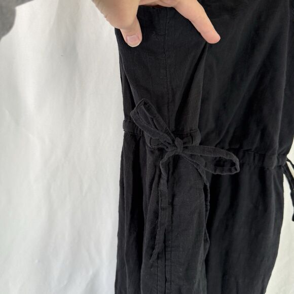 Gap Dress Women's Small Black Pullover Sleeveless 100% Cotton Lightweight - Picture 5 of 11